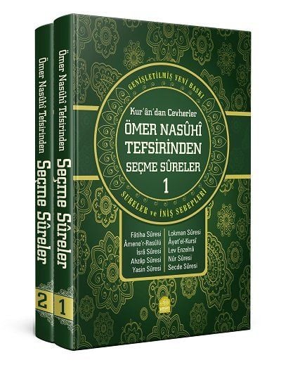 Kurandan Cevherler 2 Cilt Takım Genişetilmiş Yeni Baskı