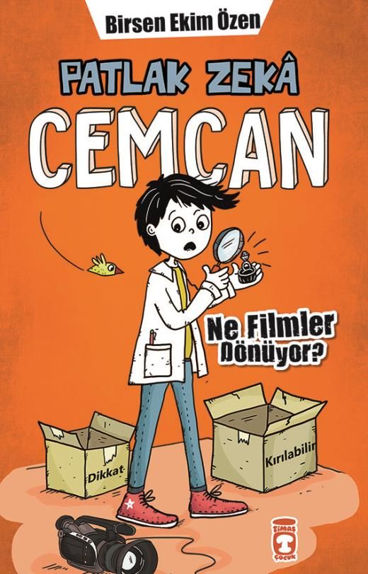 Patlak Zeka Cemcan - Ne Filmler Dönüyor? (Ciltli)