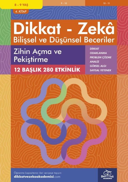 Zihin Açma Ve Pekiştirme (8 - 9 Yaş) - Dikkat Zeka