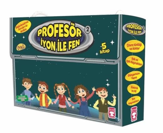 Profesör İyon İle Fen 2 Set - (5 Kitap)
