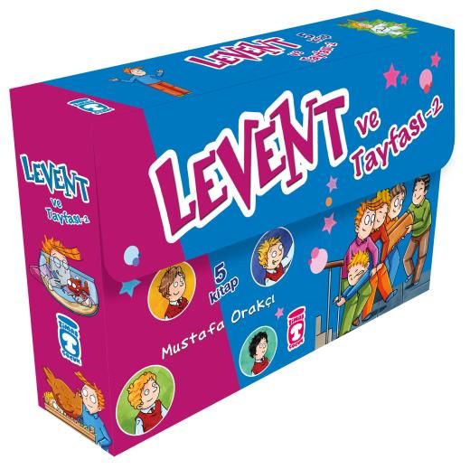 Levent Ve Tayfası 2 Set - (5 Kitap)