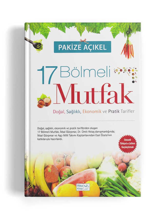 17 Bölmeli Mutfak Osmanlıca Latince