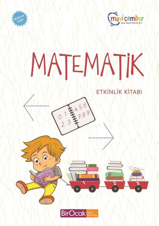 Matematik Etkinlik Kitabı - Mavi Çember (48 Ay Ve Üzeri)
