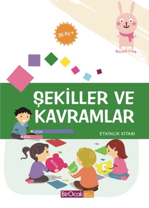 Şekiller Ve Kavramlar Etkinlik Kitabı (36 Ay)
