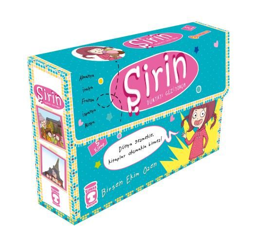 Şirin Dünyayı Geziyorum 1 Set - (5 Kitap)