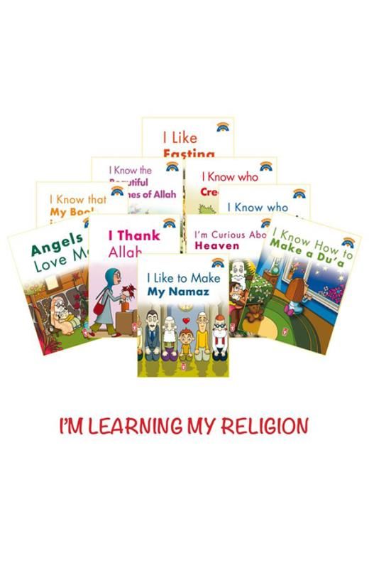 Dinimi Öğreniyorum Set - I'm Learning My Religion (10 Kitap - İngilizce)
