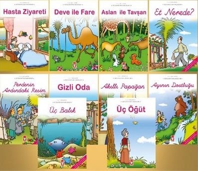 Mevlana'dan Masallar Set (10 Kitap)
