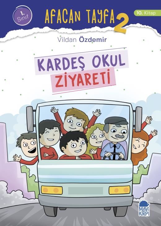 Kardeş Okul Ziyareti - Afacan Tayfa 2 - 1. Sınıf Hikaye Seti