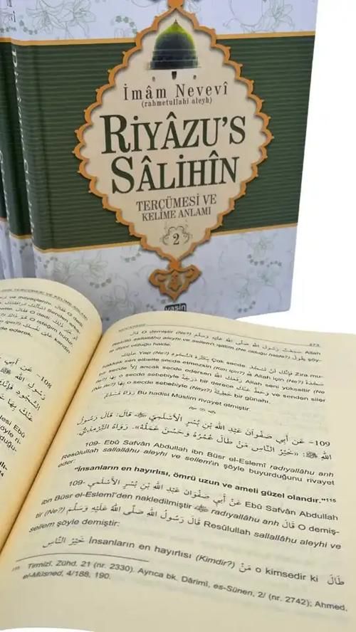 Riyazus Salihin Tercümesi ve Kelime Anlamı 5 Cilt Takım